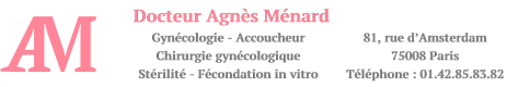 Dr Agnès Ménard – Gynécologue à Paris 8ème